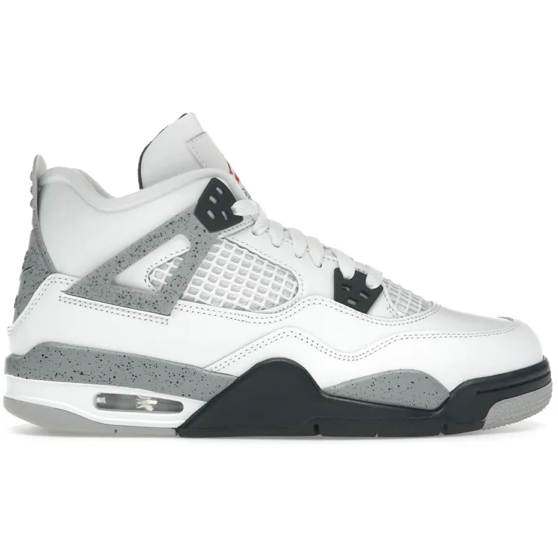 Air Jordan 4 White Cement